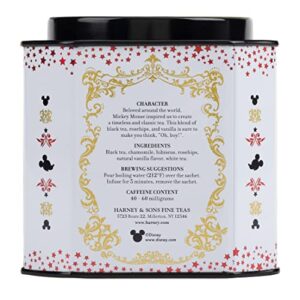 Harney & Sons Mickey Mouse Blend, Disney | 30 sachets Black Tea with Rosehips & Vanilla