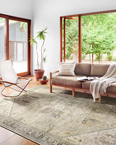 Loloi II Skye Collection SKY-13 NATURAL / SAND, Traditional 5'-0" x 7'-6" Area Rug