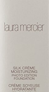 Laura Mercier Silk Cream Moisturizing Photo Edition Foundation, Bamboo Beige, 1 Fl Oz, 30ml/1 ounce (CLM09207)