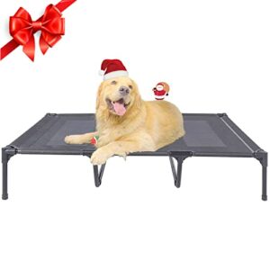 suddus Elevated Dog Beds Waterproof Outdoor, Portable Raised Dog Bed, Dog Bed Off The Floor, Dog Bed Easy Clean Indoor or Outdoor Use, Multiple Sizes