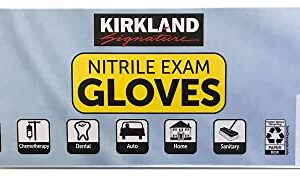 Kirkland Signature Nitrile Exam Gloves, Box of 200, Large