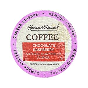 harry & david single serve coffee (chocolate raspberry, 100 count)