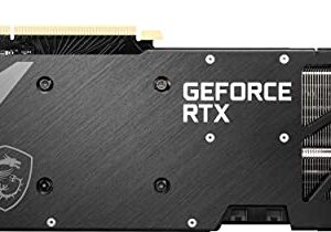MSI Gaming GeForce RTX 3070 Ti 8GB GDRR6X 256-Bit HDMI/DP Nvlink Tri-Frozr 2 Ampere Architecture OC Graphics Card (RTX 3070 Ti Ventus 3X 8G OC)