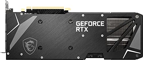 MSI Gaming GeForce RTX 3070 Ti 8GB GDRR6X 256-Bit HDMI/DP Nvlink Tri-Frozr 2 Ampere Architecture OC Graphics Card (RTX 3070 Ti Ventus 3X 8G OC)