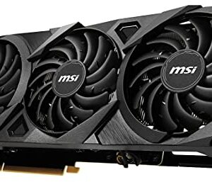 MSI Gaming GeForce RTX 3070 Ti 8GB GDRR6X 256-Bit HDMI/DP Nvlink Tri-Frozr 2 Ampere Architecture OC Graphics Card (RTX 3070 Ti Ventus 3X 8G OC)