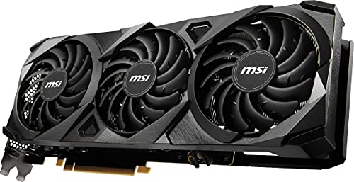 MSI Gaming GeForce RTX 3070 Ti 8GB GDRR6X 256-Bit HDMI/DP Nvlink Tri-Frozr 2 Ampere Architecture OC Graphics Card (RTX 3070 Ti Ventus 3X 8G OC)