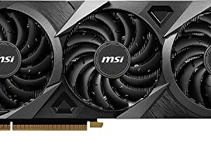 MSI Gaming GeForce RTX 3070 Ti 8GB GDRR6X 256-Bit HDMI/DP Nvlink Tri-Frozr 2 Ampere Architecture OC Graphics Card (RTX 3070 Ti Ventus 3X 8G OC)