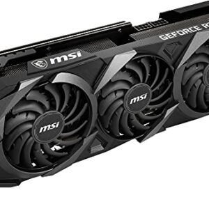 MSI Gaming GeForce RTX 3070 Ti 8GB GDRR6X 256-Bit HDMI/DP Nvlink Tri-Frozr 2 Ampere Architecture OC Graphics Card (RTX 3070 Ti Ventus 3X 8G OC)