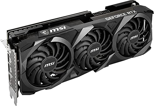 MSI Gaming GeForce RTX 3070 Ti 8GB GDRR6X 256-Bit HDMI/DP Nvlink Tri-Frozr 2 Ampere Architecture OC Graphics Card (RTX 3070 Ti Ventus 3X 8G OC)