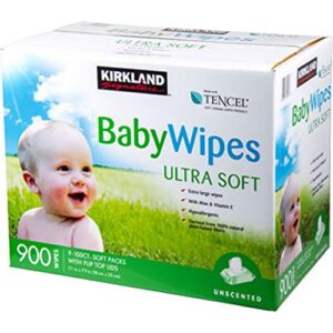 Kirkland Signature Baby Wipes (900 Wipes)