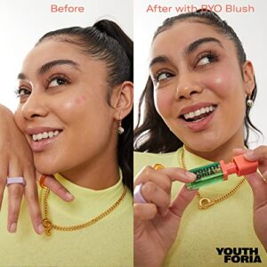 Youthforia BYO Blush, Color Changing Blush Oil, Reacts To Skin’s Natural pH For Your Instant Perfect Shade, Blendable Formula, Vegan & Cruelty-Free