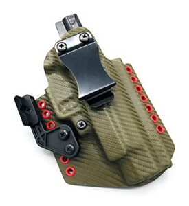 neptune concealment dual color iwb kydex holster for h&k vp9 with mod wing – veteran made usa – theseus 2.0 series