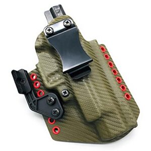 Neptune Concealment Dual Color IWB Kydex Holster for H&K VP9 with MOD WING - Veteran Made USA - Theseus 2.0 Series