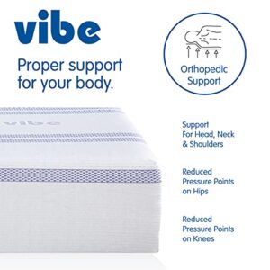 Vibe Gel Memory Foam 12-Inch Mattress | CertiPUR-US Certified | Bed-in-a-Box, Full