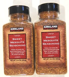 kirkland signature sweet mesquite seasoning 19.6 ounce (pack of 2)
