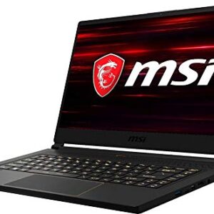 MSI GS65 Stealth-006 15.6" 144Hz Ultra Thin and Light Gaming Laptop, Intel Core i7-8750H, NVIDIA RTX 2060, 16GB DDR4, 512GB Nvme SSD, Win10