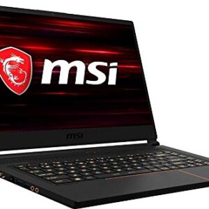 MSI GS65 Stealth-006 15.6" 144Hz Ultra Thin and Light Gaming Laptop, Intel Core i7-8750H, NVIDIA RTX 2060, 16GB DDR4, 512GB Nvme SSD, Win10