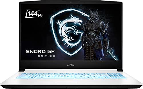 MSI 2023 Sword 15.6" Gaming Laptop, 144Hz IPS Level FHD, 12th Intel Core i7-12650H 10-Core, 32GB DDR4, 1TB NVMe SSD, NVIDIA GeForce RTX 3060 6GB GDDR6, Backlit Keyboard, Windows 11 w/ 32GB USB