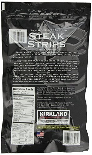 KIRKLAND SIGNATURE Steak Strips Extra Thick Cut, 24 Ounce