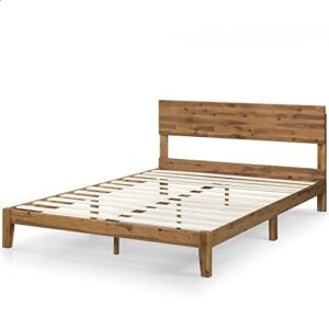 ZINUS Julia Wood Platform Bed Frame / Solid Wood Foundation with Wood Slat Support / No Box Spring Needed / Easy Assembly, Full