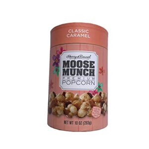 harry & david, moose munch gourmet popcorn, classic caramel, 10 oz.
