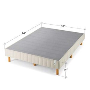 ZINUS GOOD DESIGN Award Winner Justina Metal Mattress Foundation / 14 Inch Platform Bed / No Box Spring Needed, Full