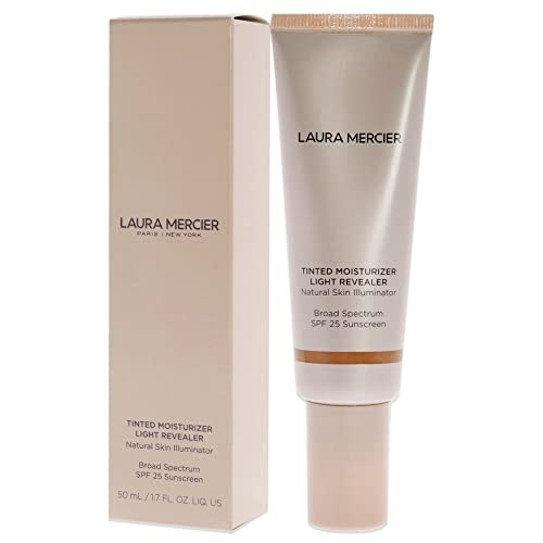 Laura Mercier Tinted Moisturizer Light Revealer Illuminator SPF 25-5N1 Walnut Sunscreen Women 1.7 oz