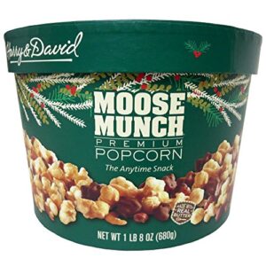 harry & david moose munch gourmet popcorn 24 oz drum