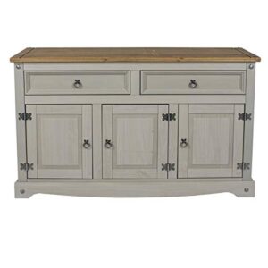 Wood Buffet Sideboard Corona Gray | Furniture Dash