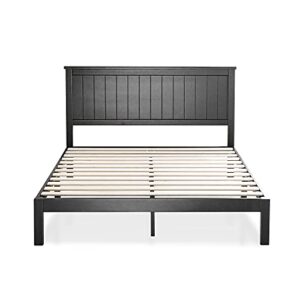 ZINUS Santiago Wood Platform Bed Frame / Wood Slat Support / No Box Spring Needed / Easy Assembly, Queen