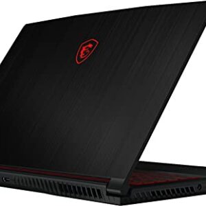 MSI GF63 Gaming Laptop Computer, 15.6" FHD, Intel Quad-Core i5-10300H (Beat i7-8750H), 8GB DDR4 RAM, 256GB PCIe SSD, GTX 1650 4GB, WiFi6, Bluetooth 5.1, Backlit Keyboard, Windows 10, 64GB Flash Drive