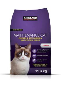 kirkland signature super premium maintenance cat food