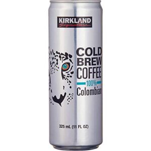 KIRKLAND SIGNATURE Signature Cold Brew Colombian Coffee, 11 Fl Oz (Pack of 12)