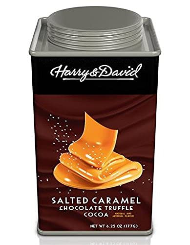 Harry & David Truffle Cocoa Mix, Salted Caramel Chocolate, 6.25 Ounce