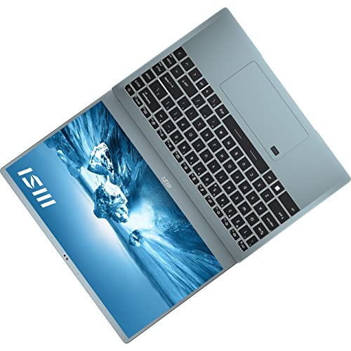 MSI Prestige 14 EVO 14" FHD Ultra Thin and Light Professional Laptop: Intel Core i5-1240P Iris Xe 16GB LPDDR4X 512GB NVMe SSD, Thunderbolt 4, MicroSD Card Reader, Win 11 Home: Blue Stone A12M-013