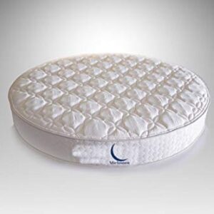 Mielmoon Round Mattress (86" Diameter) Luxury King - Premium Gel Memory Foam Layer - Round Bed Mattress USA (King 10")