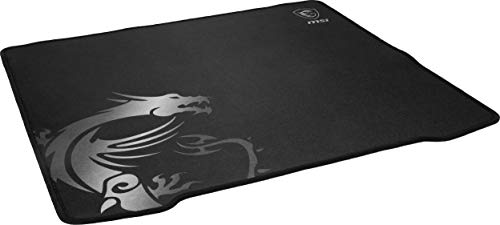 MSI Agility GD30 - Gaming Mouse Pad, Silk Gaming Fabric Surface, Soft Seamed Edges, Anti-Slip Base - 450 x 400 x 3 mm