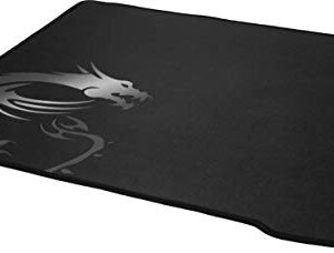 MSI Agility GD30 - Gaming Mouse Pad, Silk Gaming Fabric Surface, Soft Seamed Edges, Anti-Slip Base - 450 x 400 x 3 mm