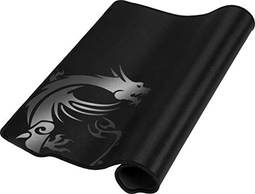 MSI Agility GD30 - Gaming Mouse Pad, Silk Gaming Fabric Surface, Soft Seamed Edges, Anti-Slip Base - 450 x 400 x 3 mm