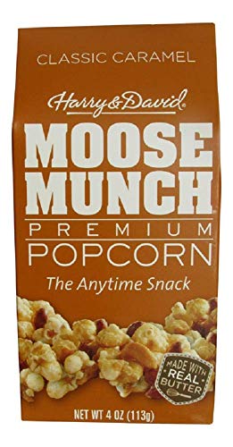 Harry and David Moose Munch Premium Popcorn - Classic Caramel - 4.5 Oz Box