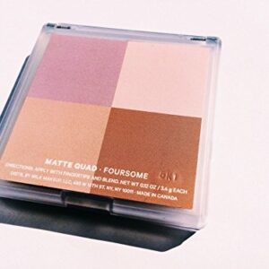 MILK MAKEUP Matte Quad Eyeshadow Foursome - WT 0.12OZ/3.4g Each - Holidays 2017