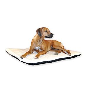 k&h pet products ortho thermo-bed heated dog bed fleece x-large 33 x 43 inches