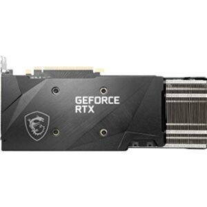 MSI Gaming GeForce RTX 3070 8GB GDRR6 256-Bit HDMI/DP TORX Fan 3.0 Ampere Architecture OC Graphics Card (RTX 3070 VENTUS 3X OC)