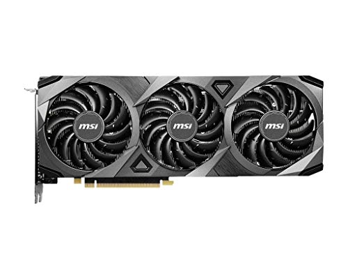 MSI Gaming GeForce RTX 3070 8GB GDRR6 256-Bit HDMI/DP TORX Fan 3.0 Ampere Architecture OC Graphics Card (RTX 3070 VENTUS 3X OC)