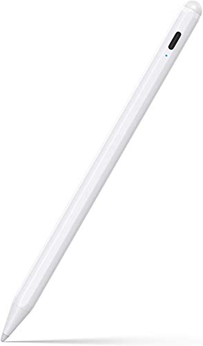 Stylus Pen for iPad with Palm Rejection& Fast Charge, Active Pencil Compatible with (2018-2022) Apple iPad Pro (11/12.9 Inch),iPad Air 3/4/5,iPad10/9/8/7/6, iPad Mini 5/6