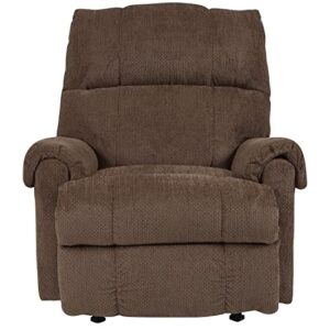 Flash Furniture Contemporary Kelly Bark Super Soft Microfiber Rocker Recliner