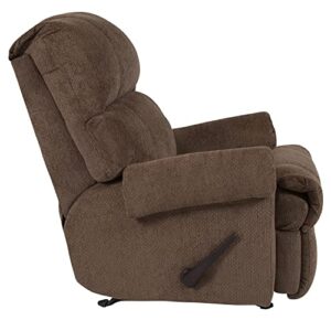 Flash Furniture Contemporary Kelly Bark Super Soft Microfiber Rocker Recliner