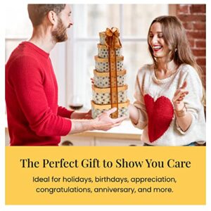 Broadway Basketeers Gourmet Chocolate Food Gift Basket Snack Gifts for Women, Men, Families, College – Delivery for Holidays, Appreciation, Thank You, Congratulations, Corporate, Get Well Soon, Care Package