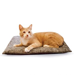 k&h pet products amazin’ kitty pad unheated gray 15 x 20 inches – 2 pack