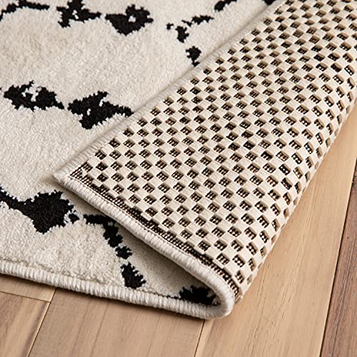 Flash Furniture Non Slip Rug Pad for 2' x 3' Area Rug, Hardwood Floor Rug Gripper Anti Skid Rug Pad Protective Cushioning Rug Pad